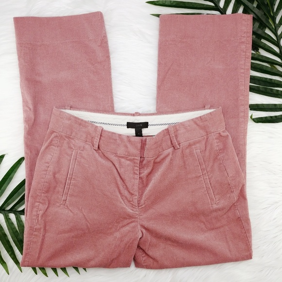 J. Crew Pants - J. Crew | Sammie Crop Pant in Blush Pink Corduroy